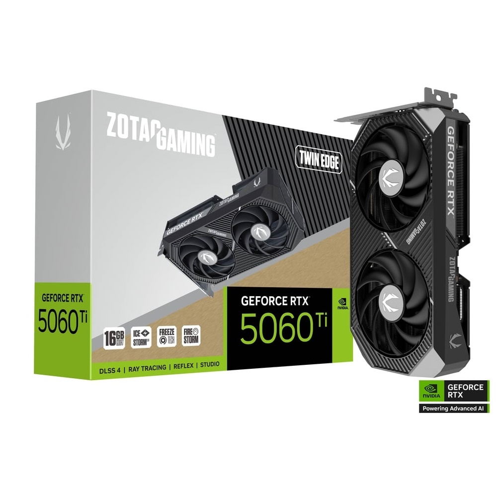 ZOTAC GAMING GeForce RTX 5060 Ti 16GB Twin Edge 16GB