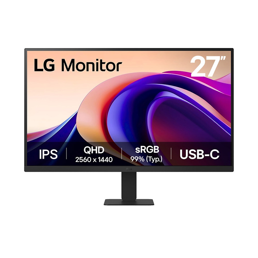 LG 27U631A-B 27' IPS 2560 x 1440 (2K) HDMI USB-C 100Hz