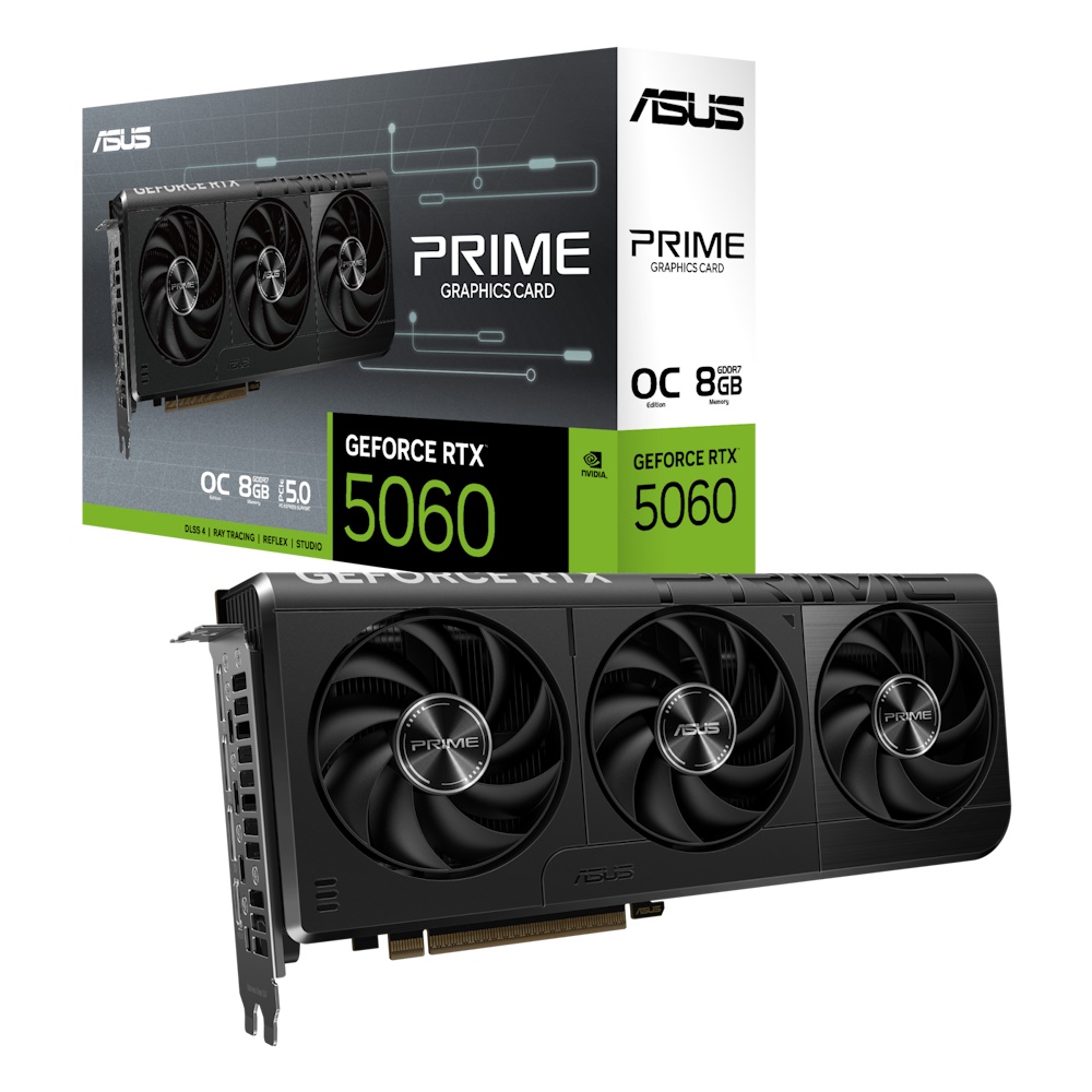 ASUS PRIME GeForce RTX 5060 8GB 8GB OC Edition