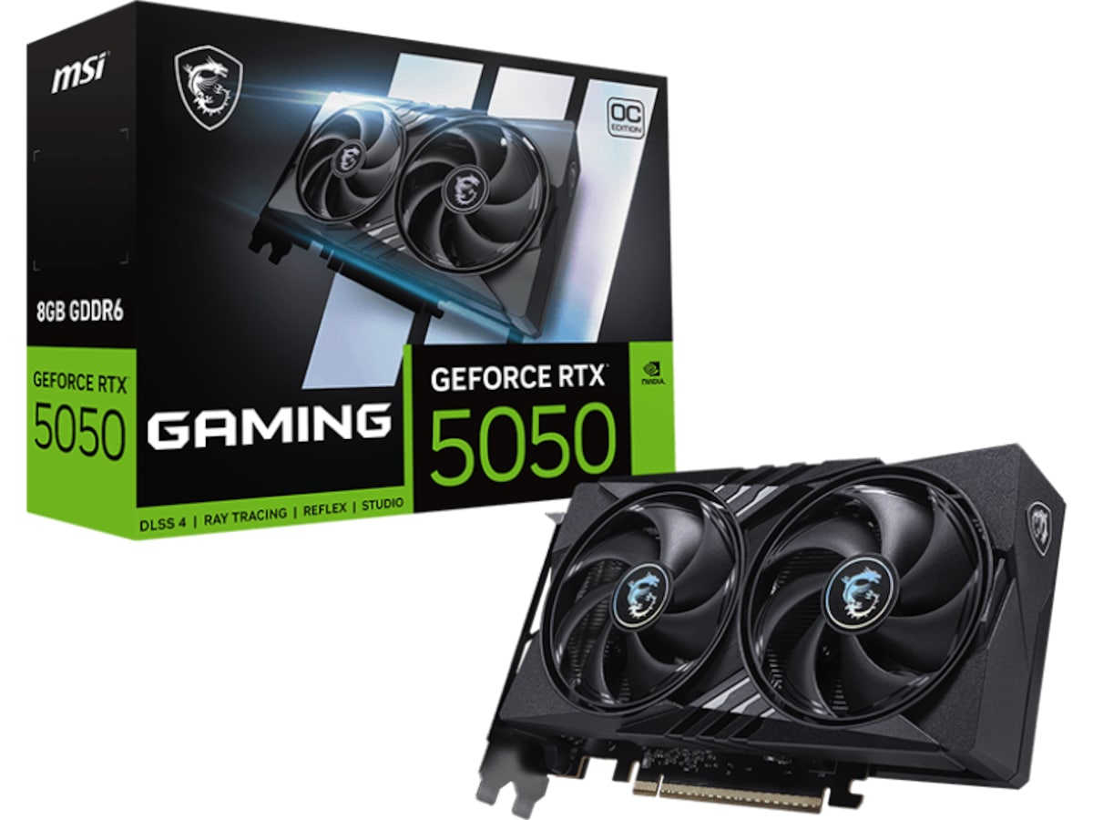 MSI GeForce RTX 5050 8G GAMING OC 8GB