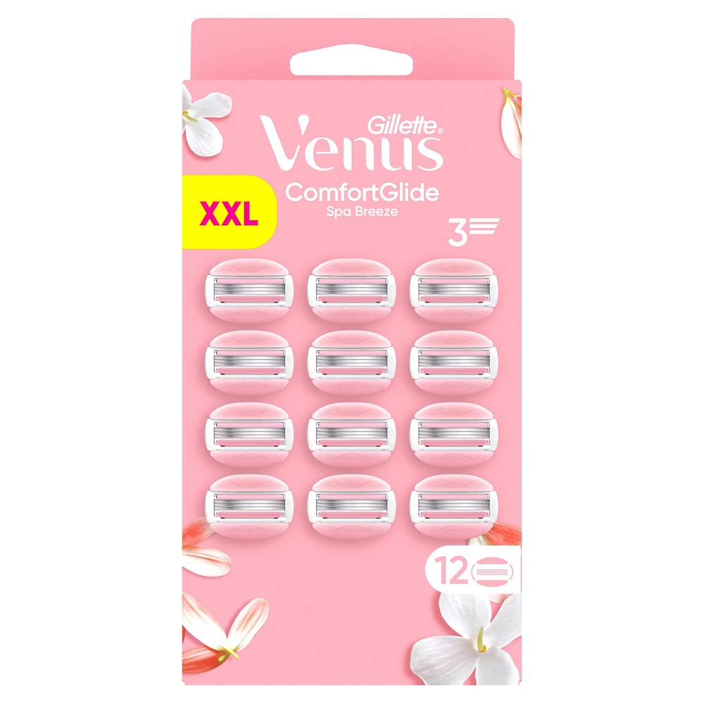 Gillette Venus ComfortGlide Spa Breeze 12-pack
