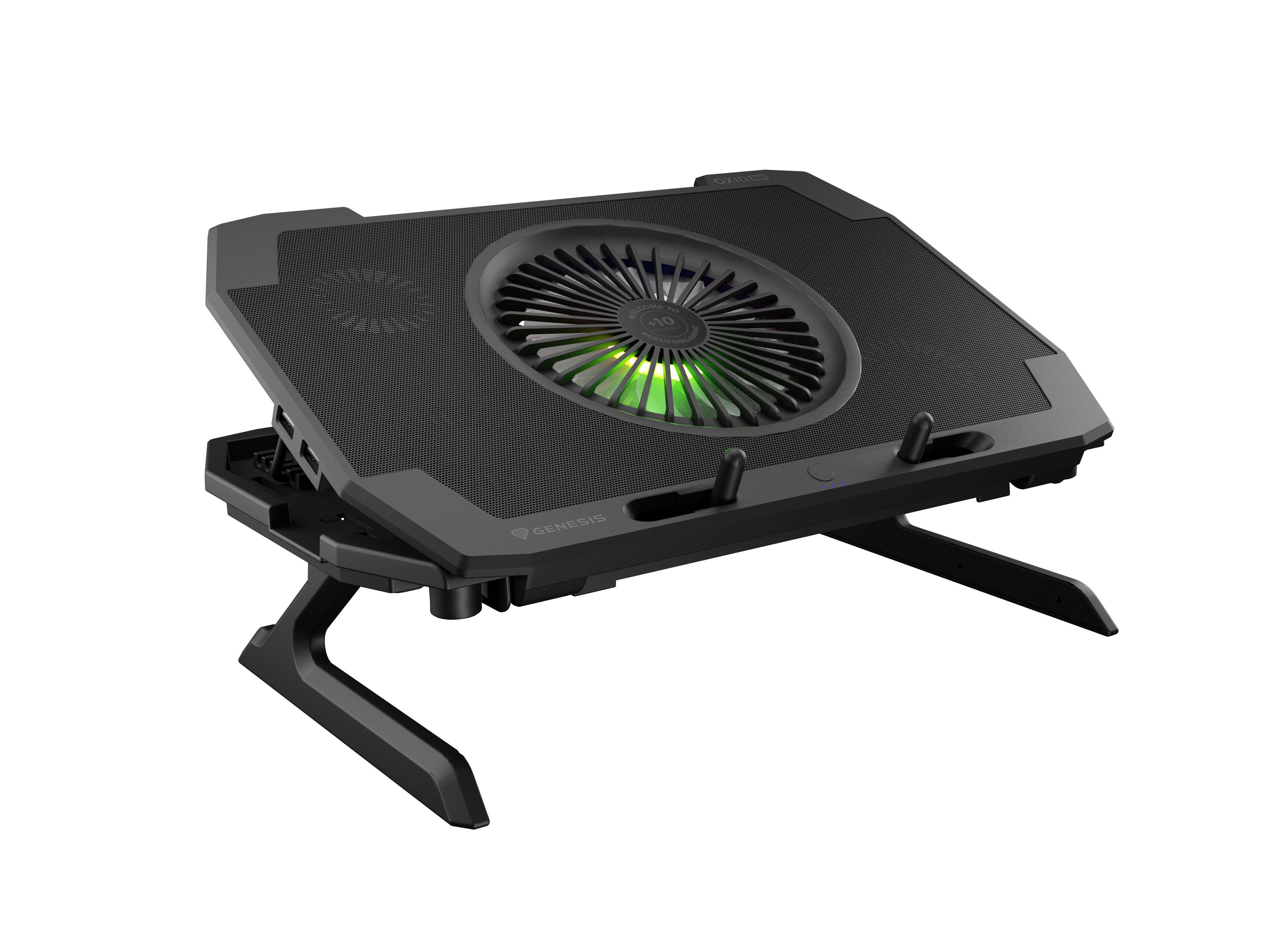 Genesis Laptop Cooling Pad OXID 850 Black, 270 x 400 x 35 mm