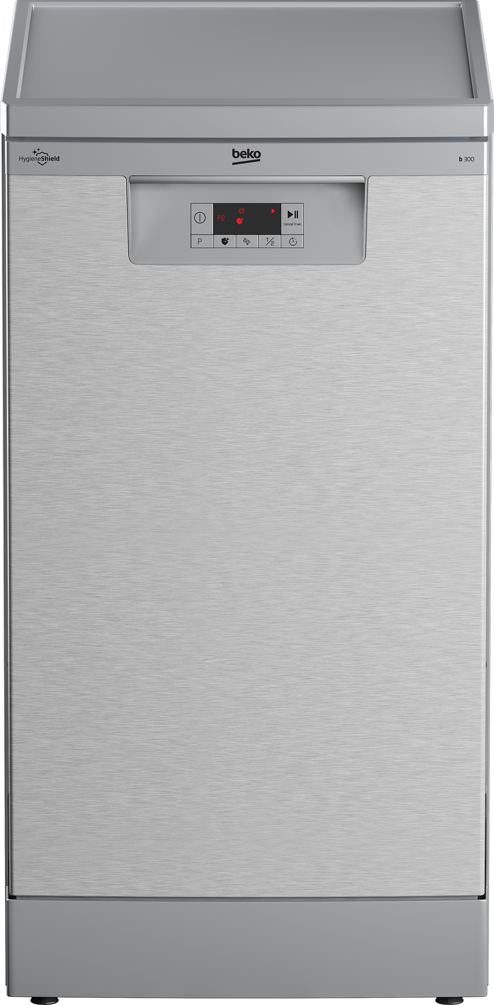 Beko BDFS15020X Opvaskemaskine Klasse E Fritstående 47dB Sølv