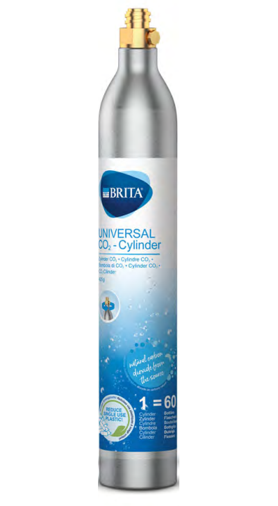 CO2 replacement bottle for Brita SodaOne 425 g