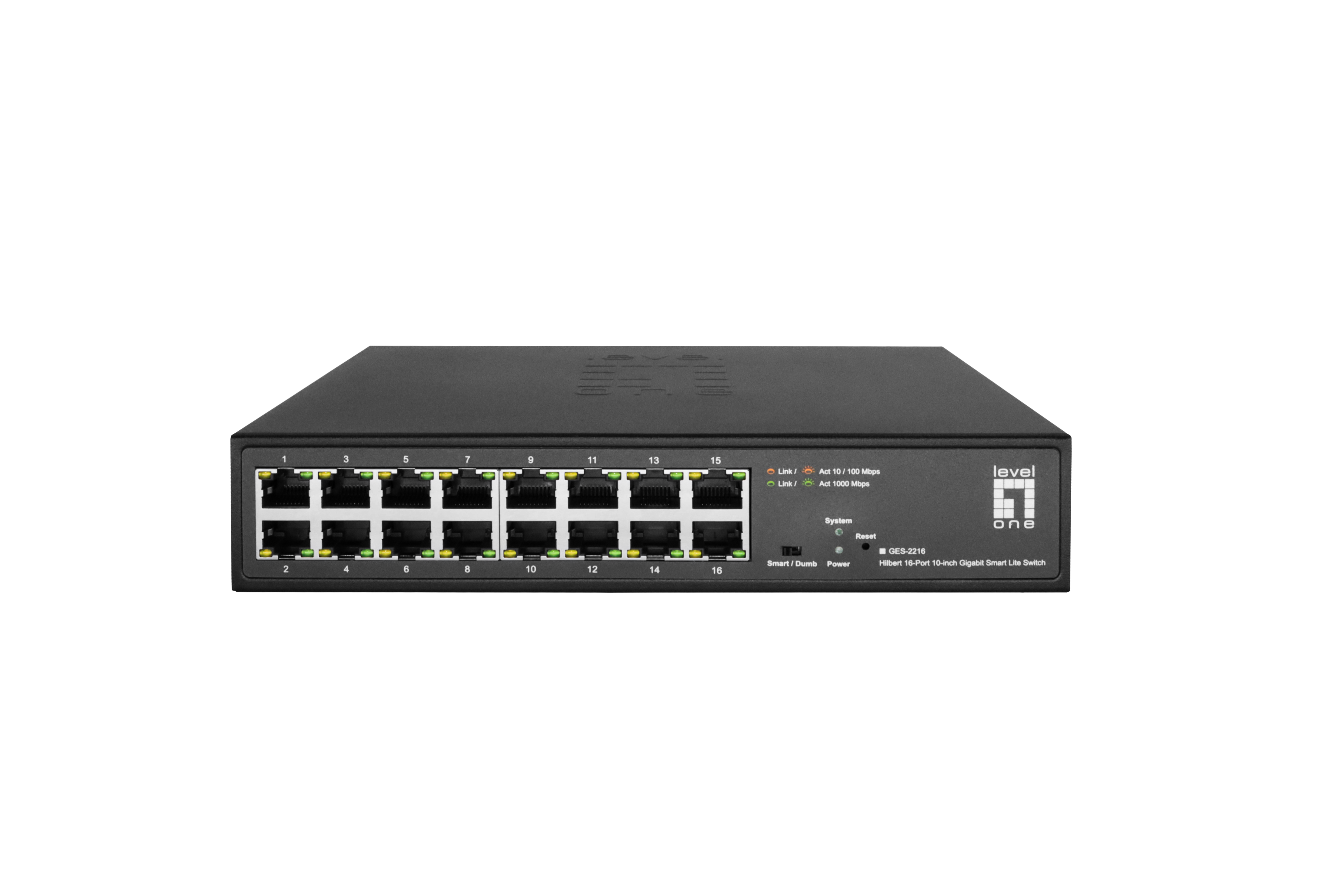 LevelOne GES-2216 Switch 16-porte Gigabit Ethernet