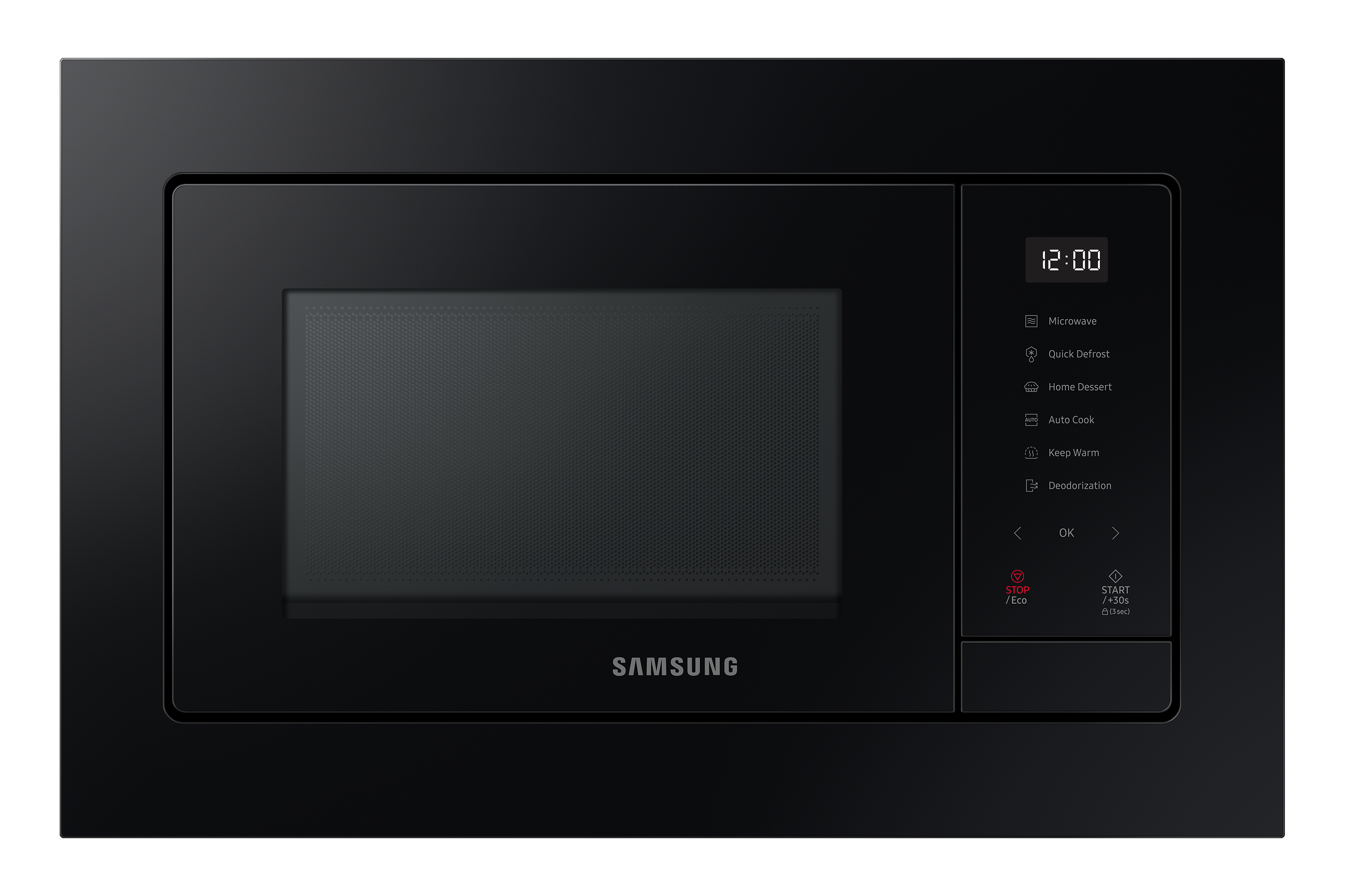 Samsung MS23A7318AK Built-in Solo microwave 23 L 1150 W Black