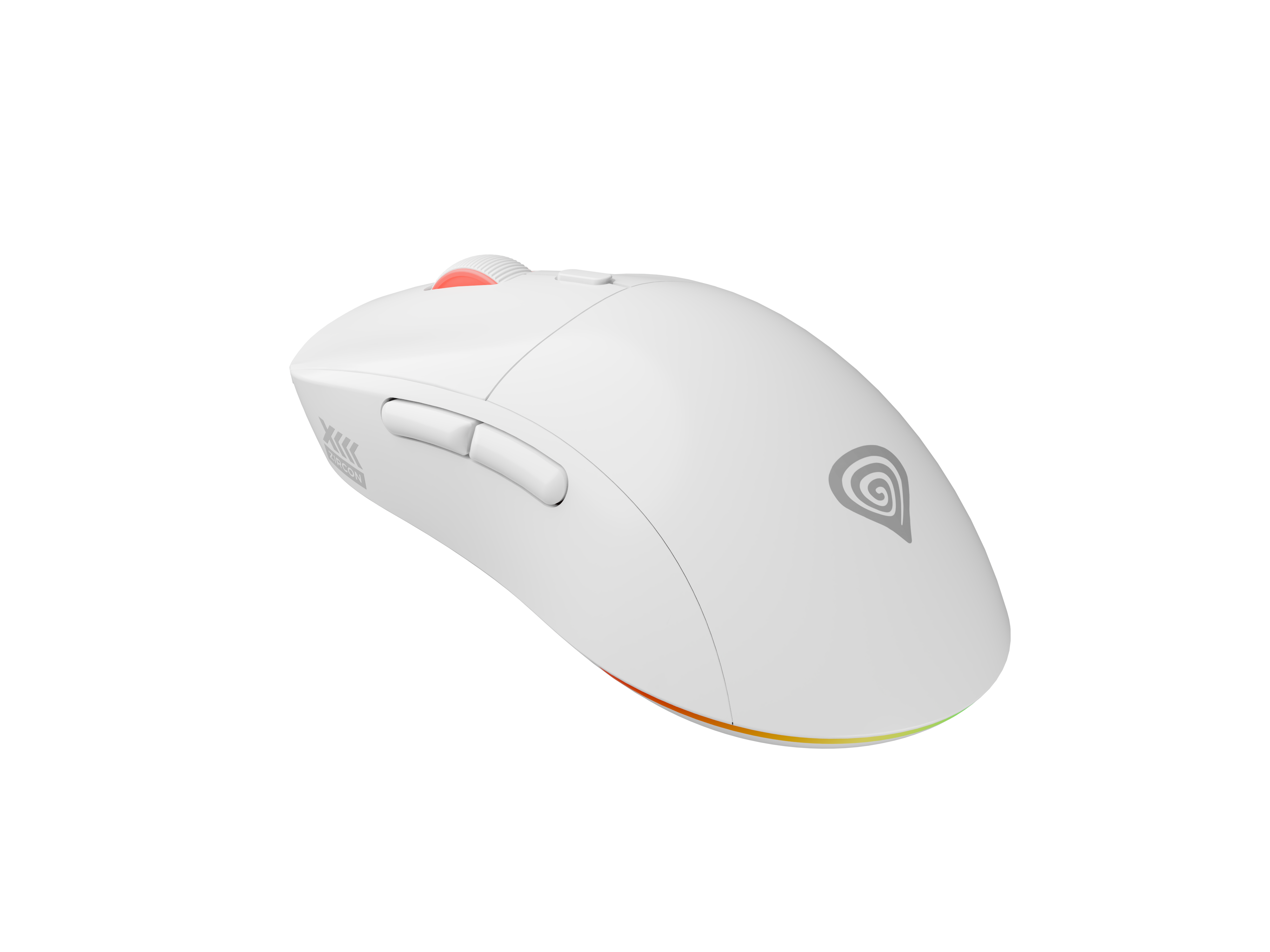 GENESIS Zircon XIII Optisk Trådløs/kablet Hvid