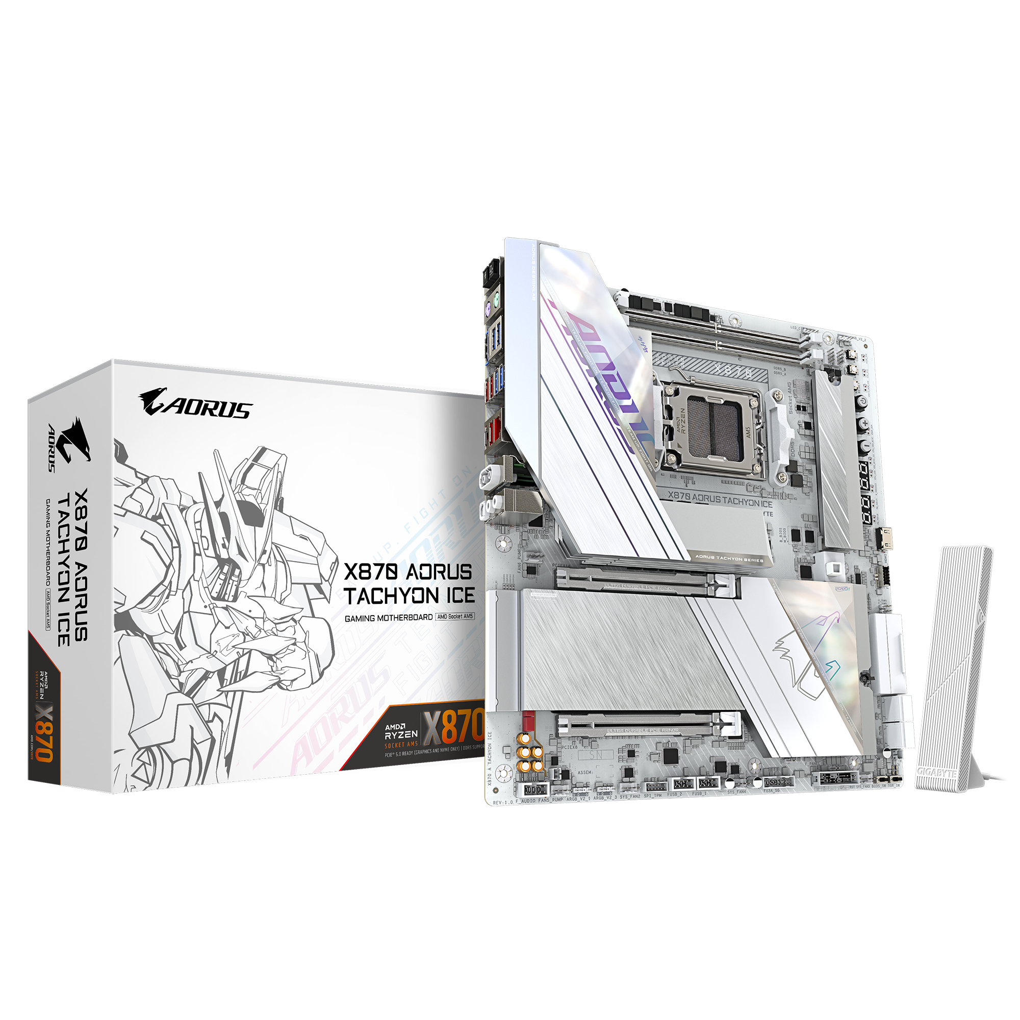 GIGABYTE X870 AORUS TACHYON ICE Udvidet ATX AM5 AMD X870