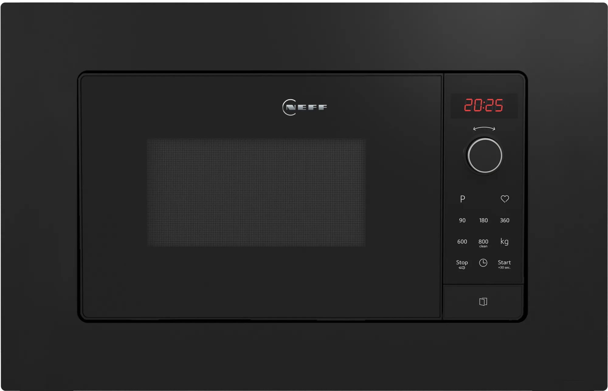 Neff HLAWG26S3 Mikrobølgeovn Til indbygning 800W 20l Sort