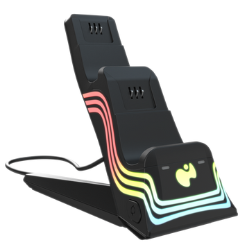 PDP Afterglow Wave Dual Charger Black Xbox