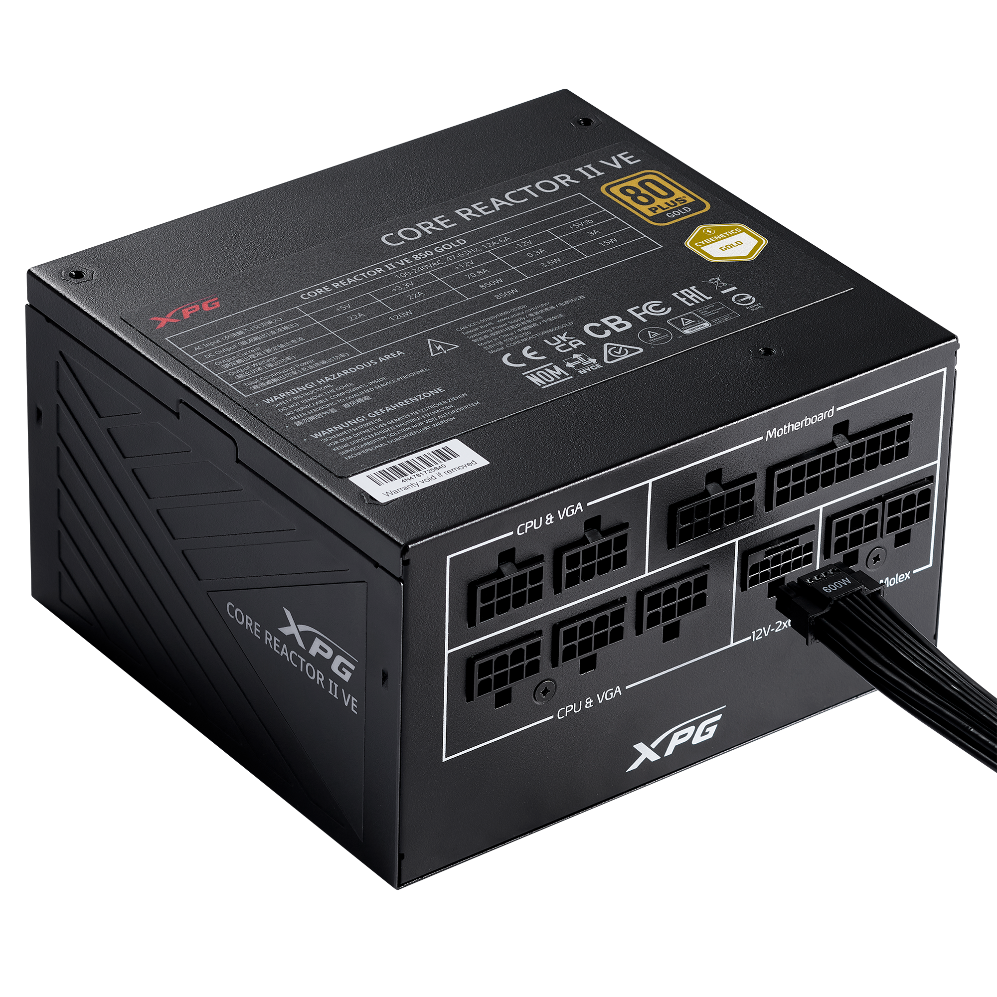 Netzteil XPG CORE REACTOR II VE 650 (650W/ATX3.1) 80+ Gold retail