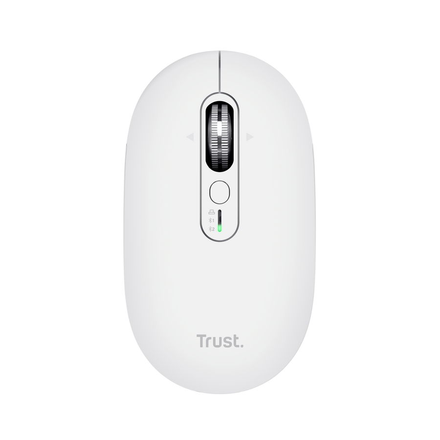 Trust Seron Slim Multi Optisk Trådløs Hvid