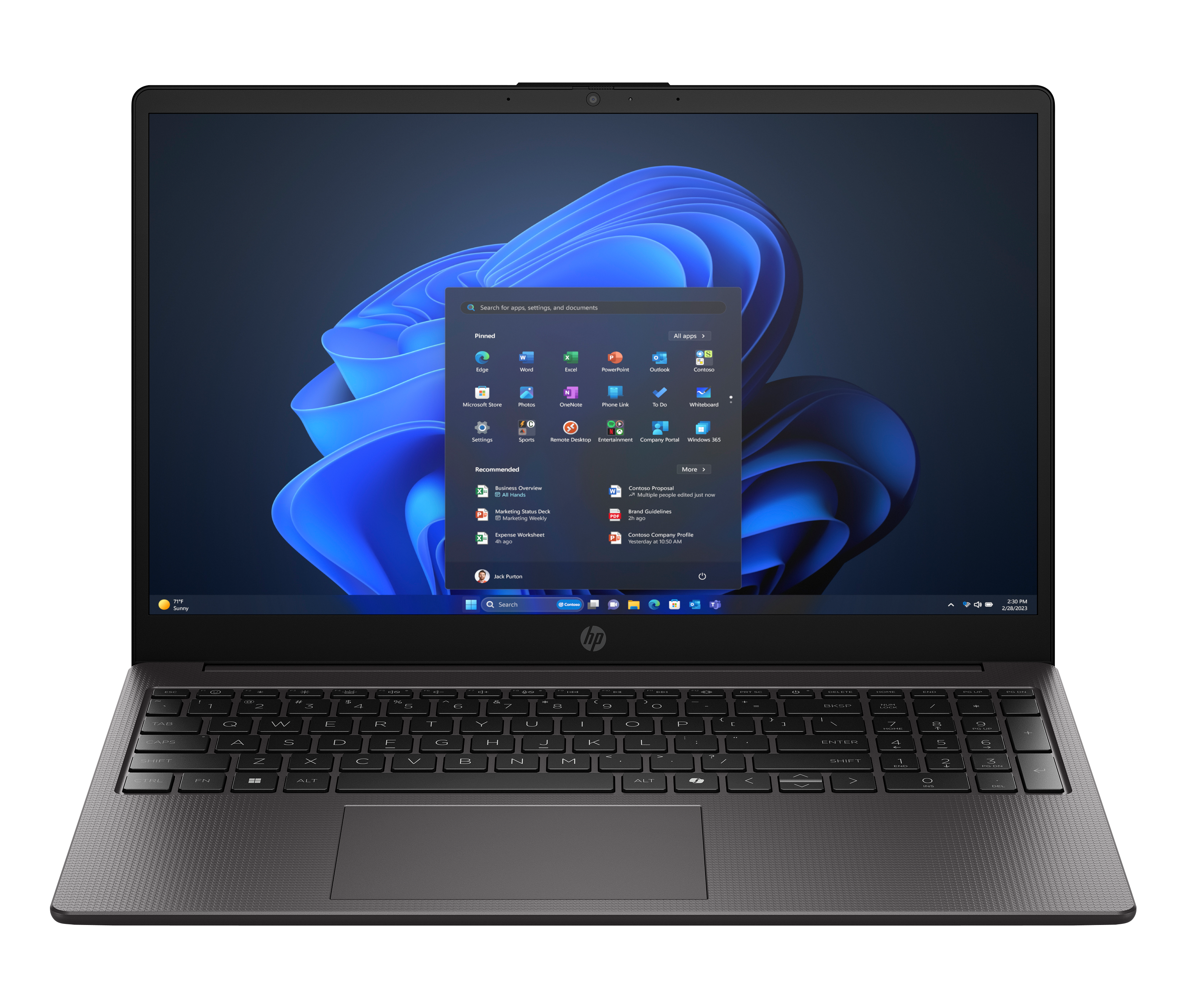 HP 255R 15.6 inch G10 Notebook PC 15.6' 1920 x 1080 (Full HD) 7535U 16GB 256GB AMD Radeon 660M Windows 11 Pro