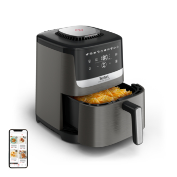 Tefal Easy Fry Silence EY551HE0 Fritureapparat 5l Sort