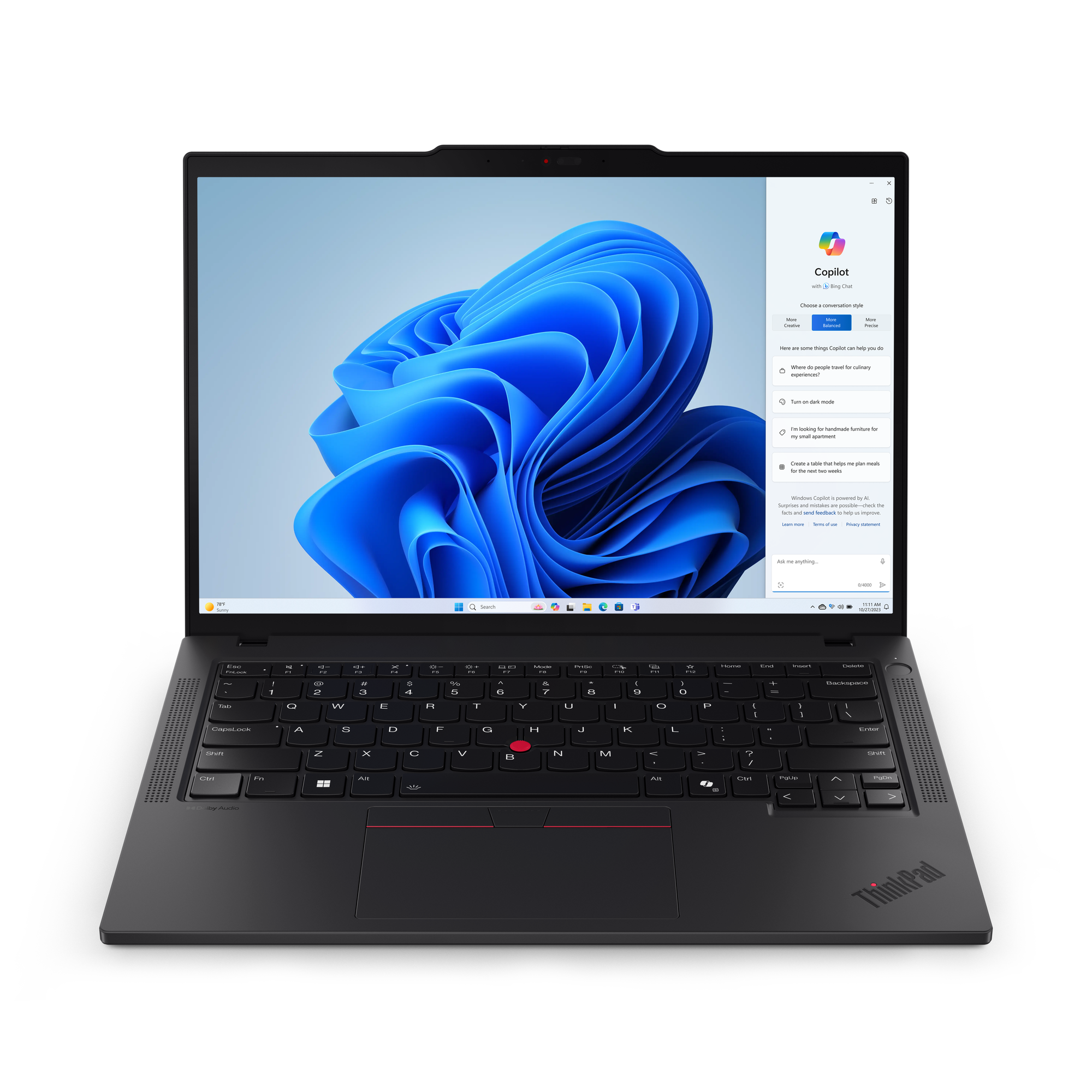 Lenovo ThinkPad T14 Gen 5 (Intel) 14' 1920 x 1200 (WUXGA) 155U 32GB 512GB Intel Graphics Windows 11 Pro