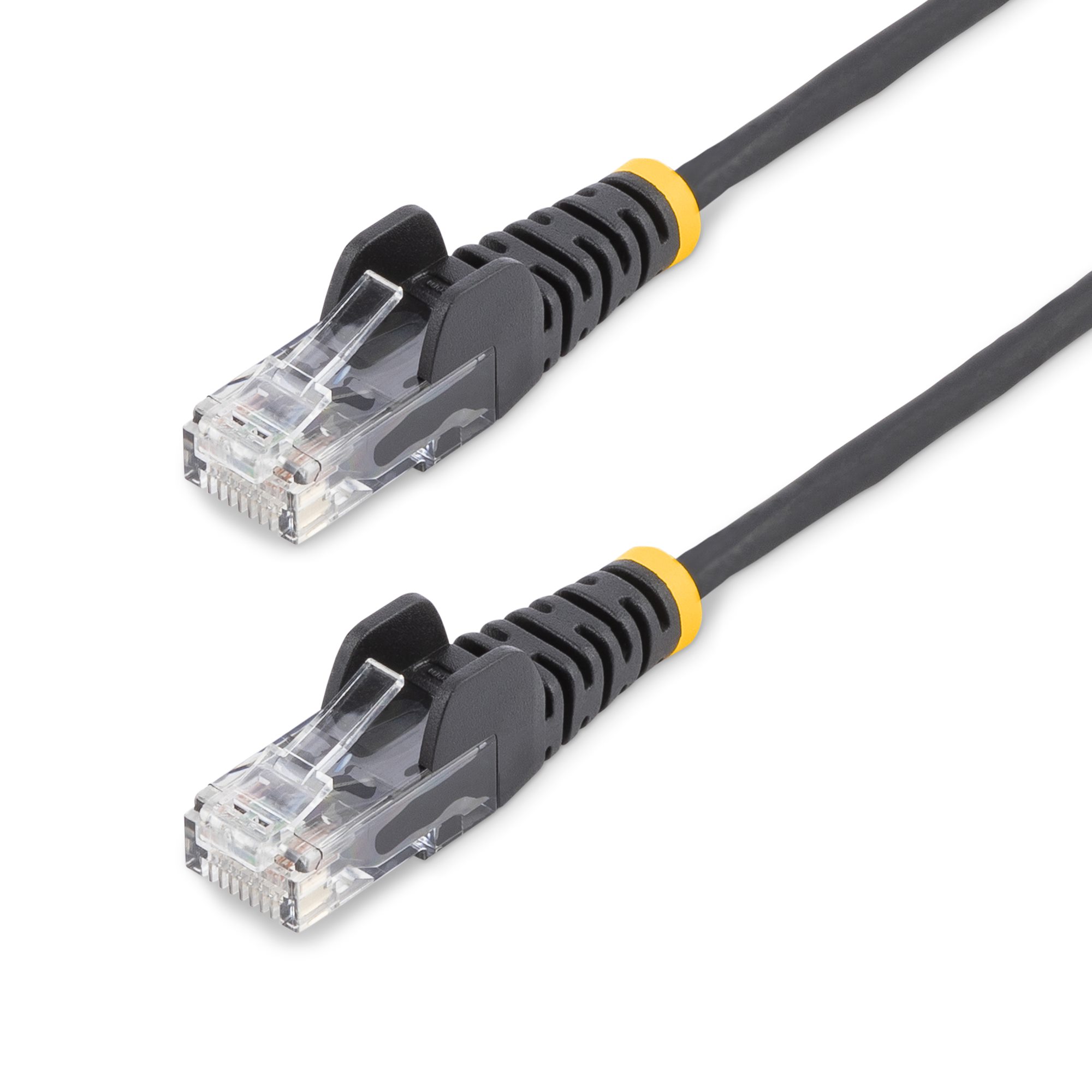 25CM BLACK SLIM CAT6 CABLE