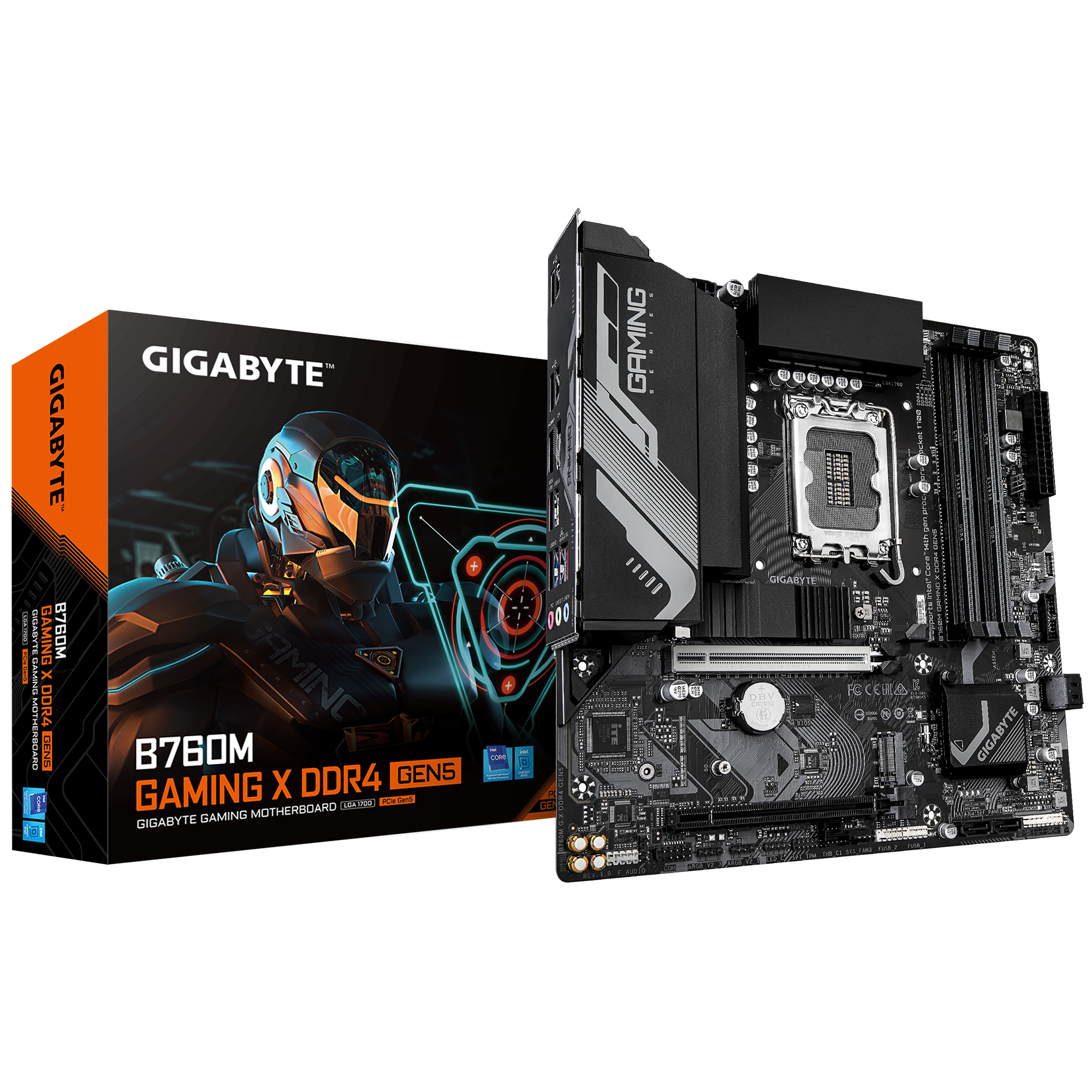 GIGABYTE B760M GAMING X DDR4 GEN5 micro ATX LGA 1700 Intel B760