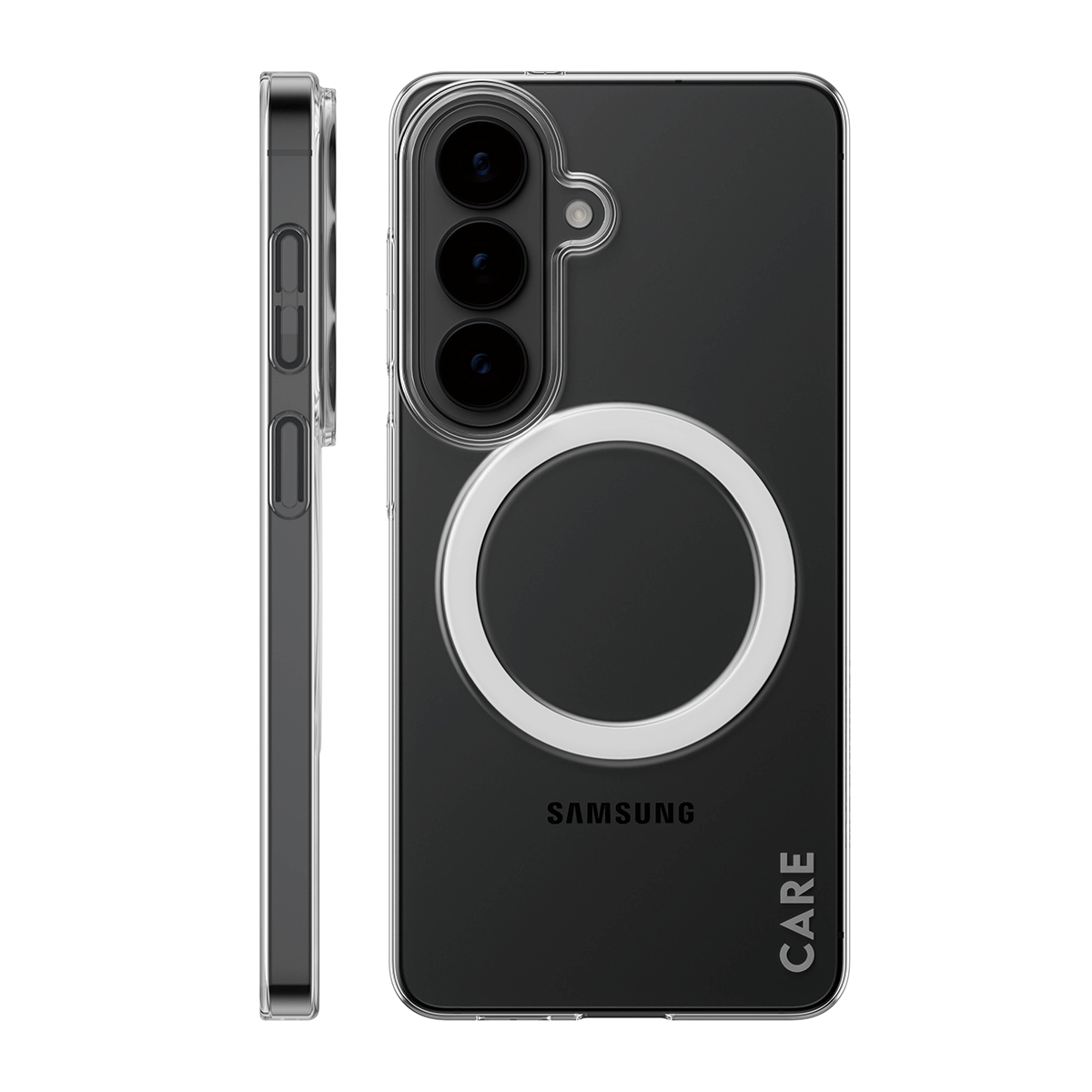 PanzerGlass CARE™ by ® SL1M Case Transparent w. Qi Samsung Galaxy S26 Beskyttelsescover Transparent