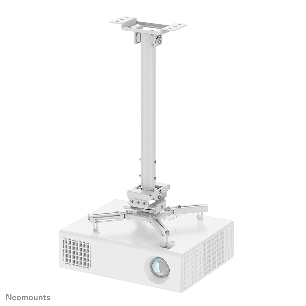 NEOMOUNTS PROJECTOR CEILING MOUNT (HEIGHT ADJUSTABLE: 60-90 CM) WHITE