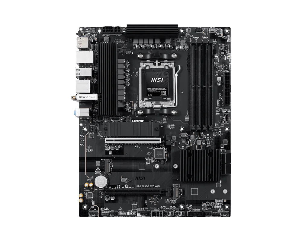MSI PRO B850-S EVO WIFI ATX AM5 AMD B850