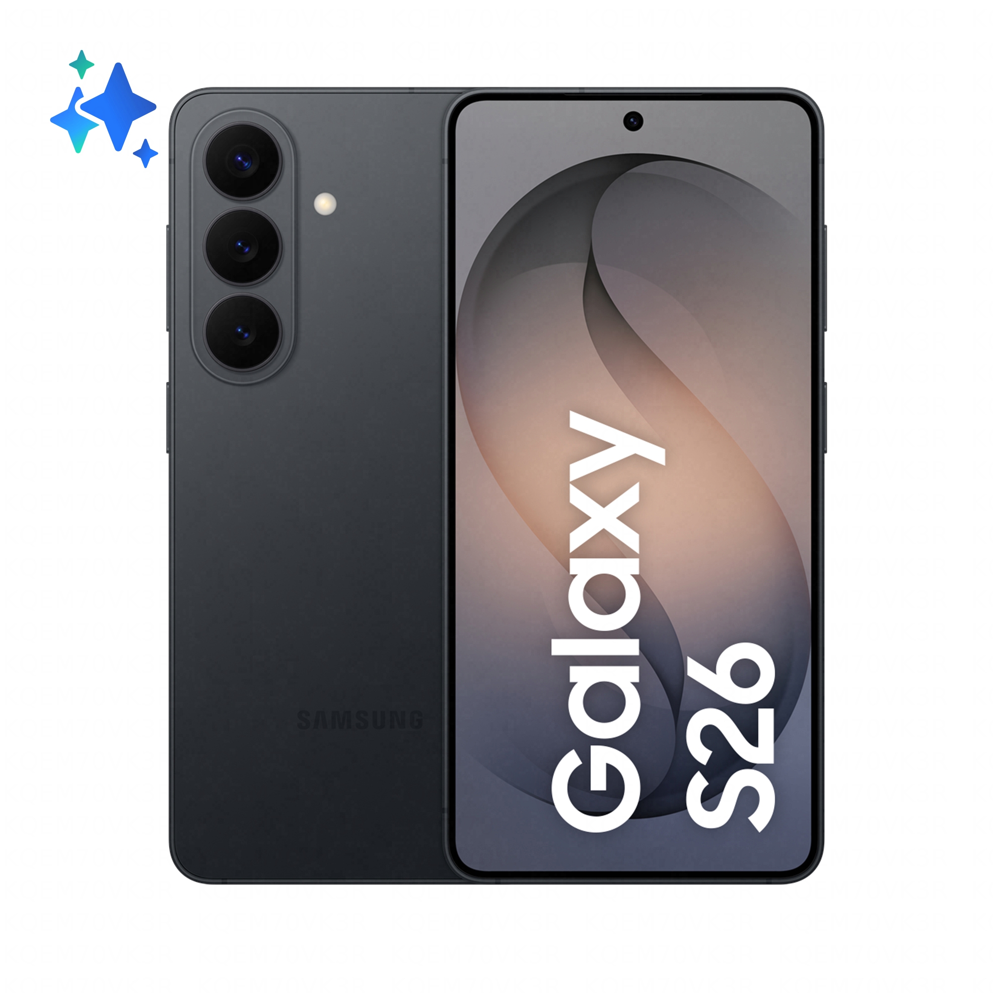 Samsung Galaxy S26 6.3' 512 GB Sort