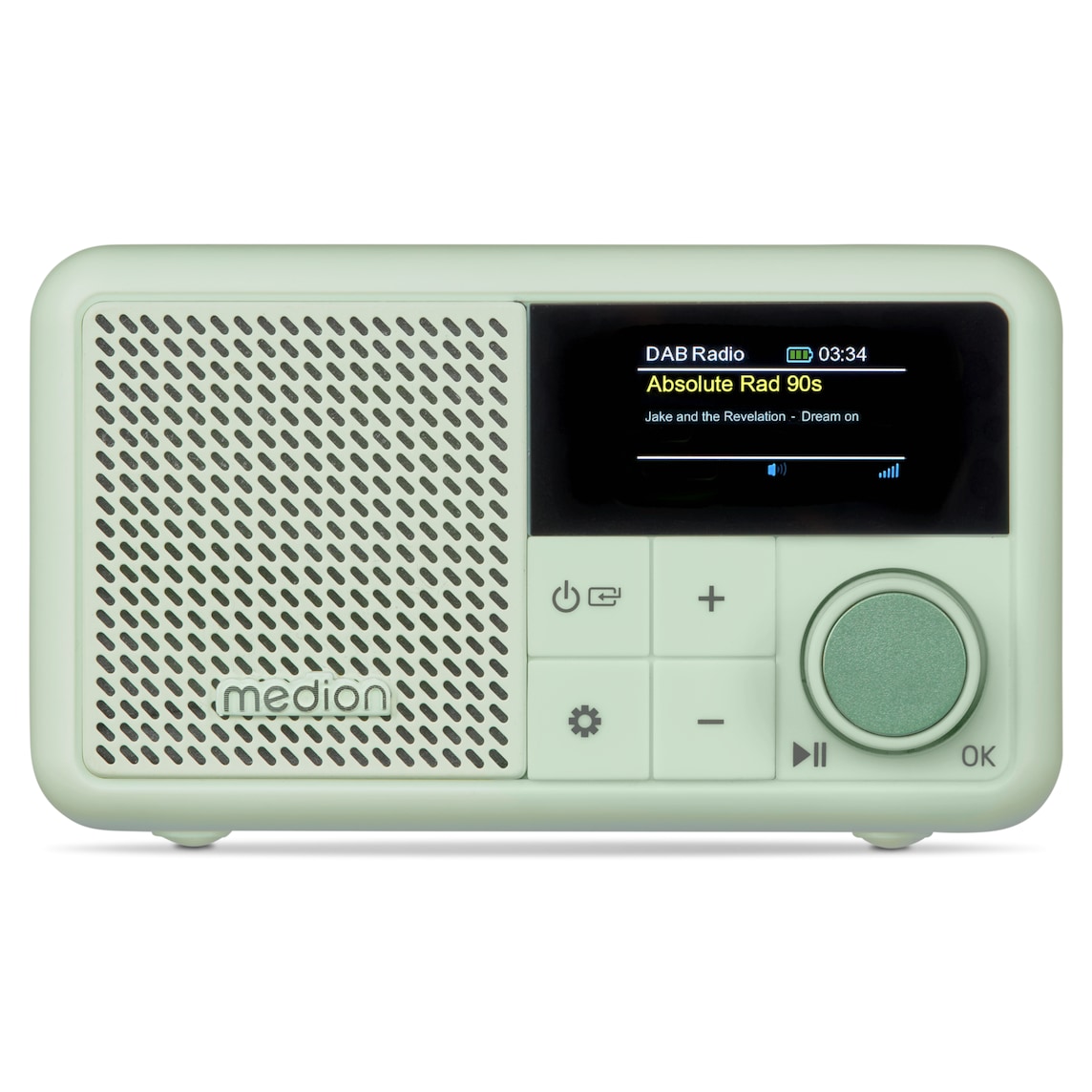 Medion LIFE® S66822 Tragbares DAB+ Radio grün