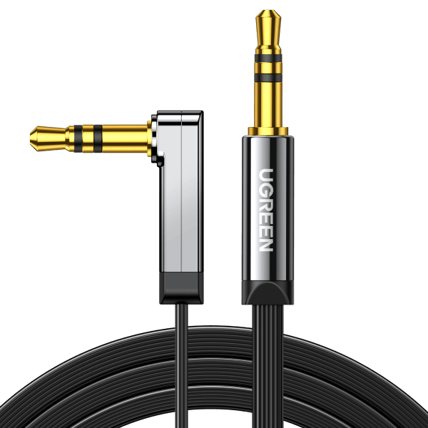 Ugreen 10599 Audiokabel Sort 2 m