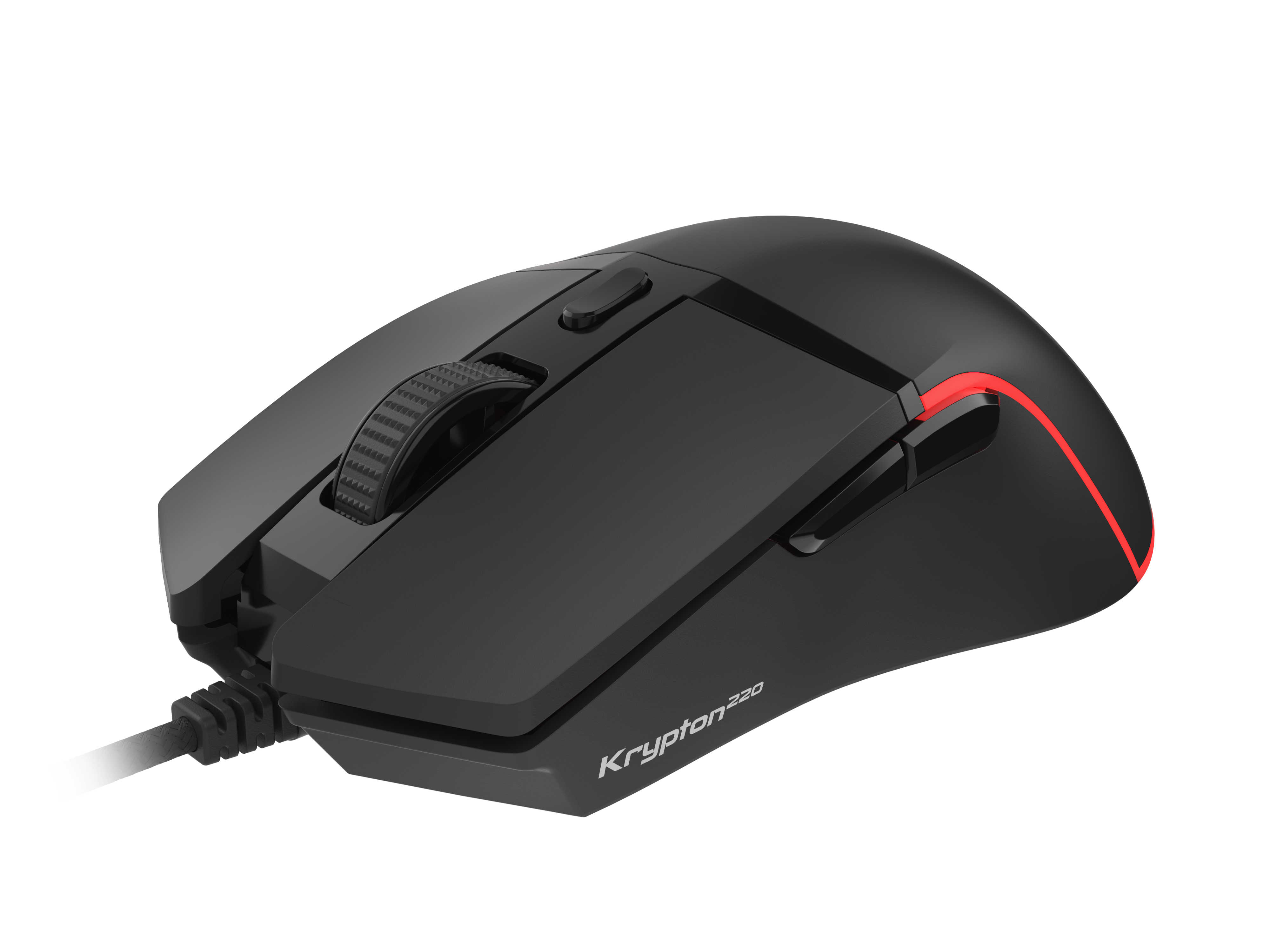 GENESIS Krypton 220 Optisk Kablet Sort