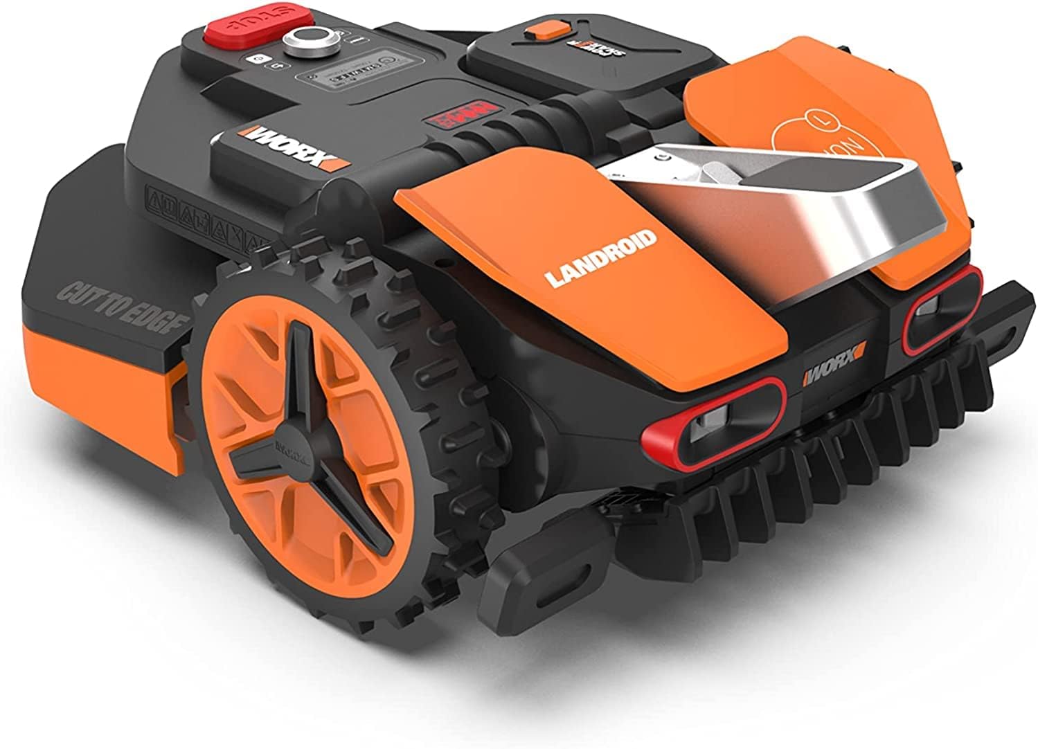 WORX Landroid Vision L1600 Robotic lawn mower Battery Black, Orange, Red, Silver