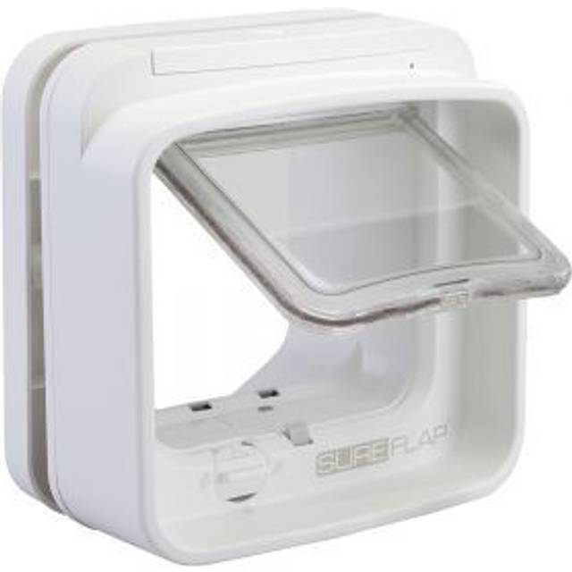 SEGULA SureFlap Mikrochipgest. DualScan Katzenklappe, weiss