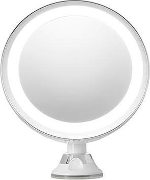 Adler AD 2168 Bathroom Mirror, 3 AAA batteries, LED Lightening, White