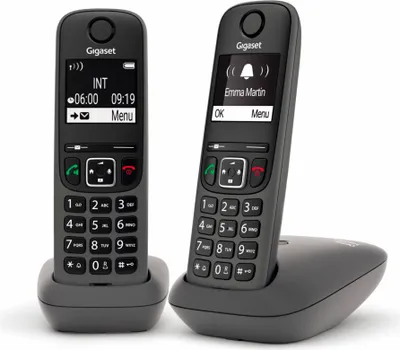 'Gigaset Telefon AE690A Duo Anthrazit (L36852-H2830-B133)'