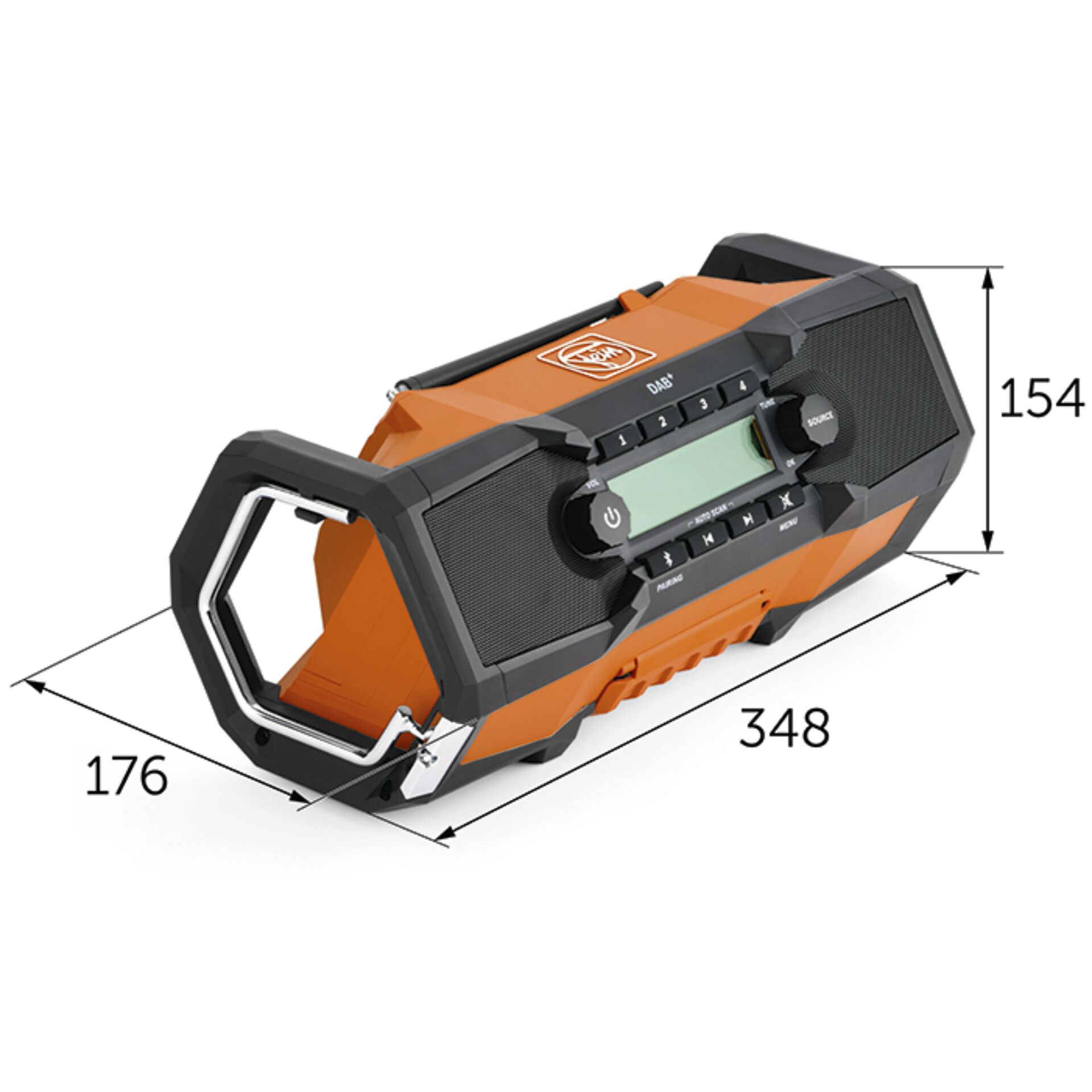Fein ARAD 18 BC AS Akku-Baustellenradio