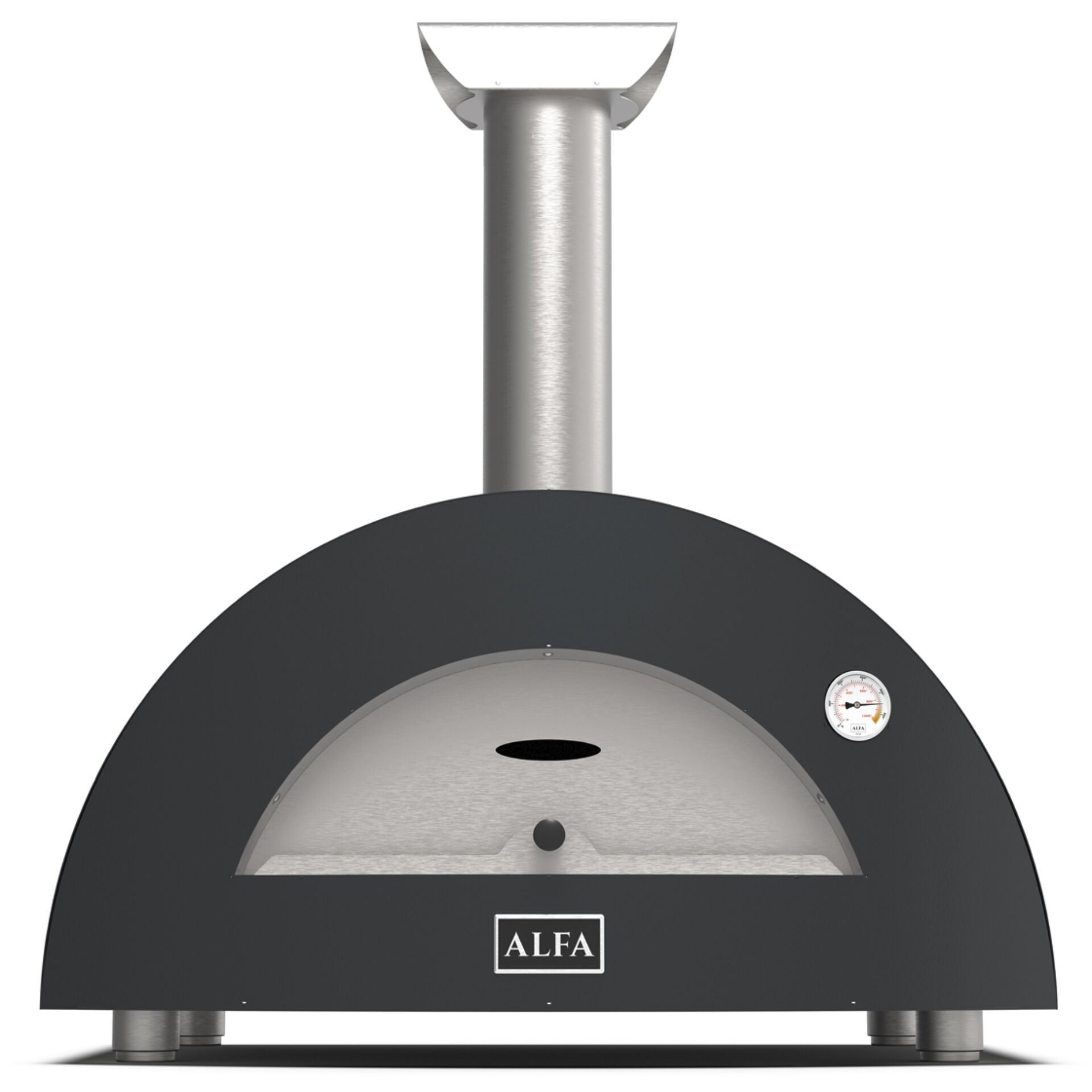 Alfa Forni Moderno 2 Pizze Wood Grey