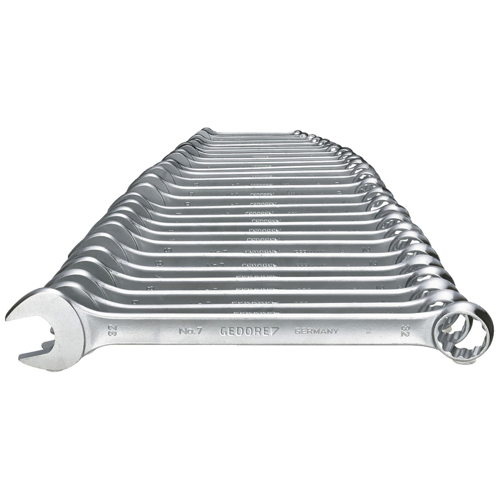 GEDORE Ring-Maulschluessel-Satz metrisch